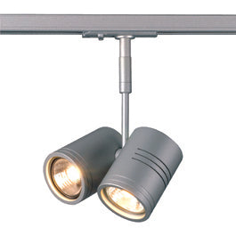 SLV 143432TK4 Bima 2 2x50W 4 Light Track Kit Silver Grey