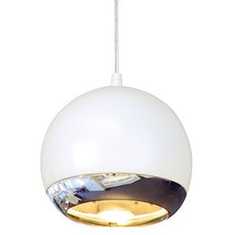 SLV 143621TK6 Light Eye ES111 Pendant 75W 6 Light Track Kit Chrome & White