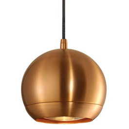 SLV 143629TK3 Light Eye ES111 Pendant 75W 3 Light Track Kit Copper & Black