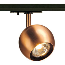 SLV 144019TK6 Light Eye 1 GU10 Spot 50W 6 Light Track Kit Copper & Black
