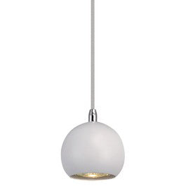 SLV 144021TK3 Light Eye Pendant GU10 7W 3 Light Track Kit Chrome & White