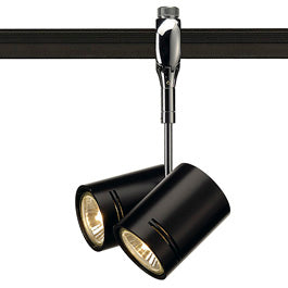 SLV 185440TK3 Bima 2 2x50W 3 Light Track Kit Chrome & Black