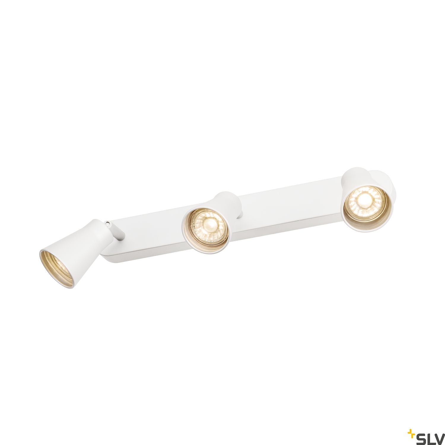 SLV AVO CW Triple, Indoor surface-mounted wall and ceiling light, QPAR51, white, max. 50W 1000893