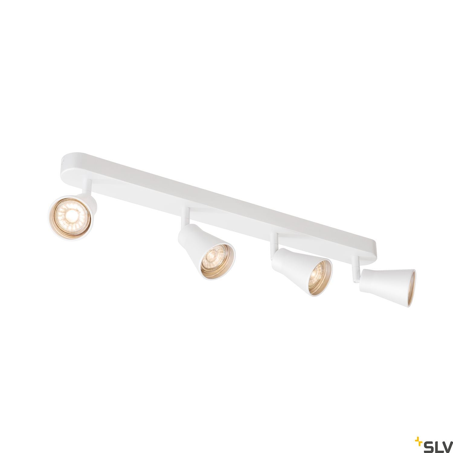 SLV AVO CW Quad, Indoor surface-mounted wall and ceiling light, QPAR51, white, max. 50W 1000896