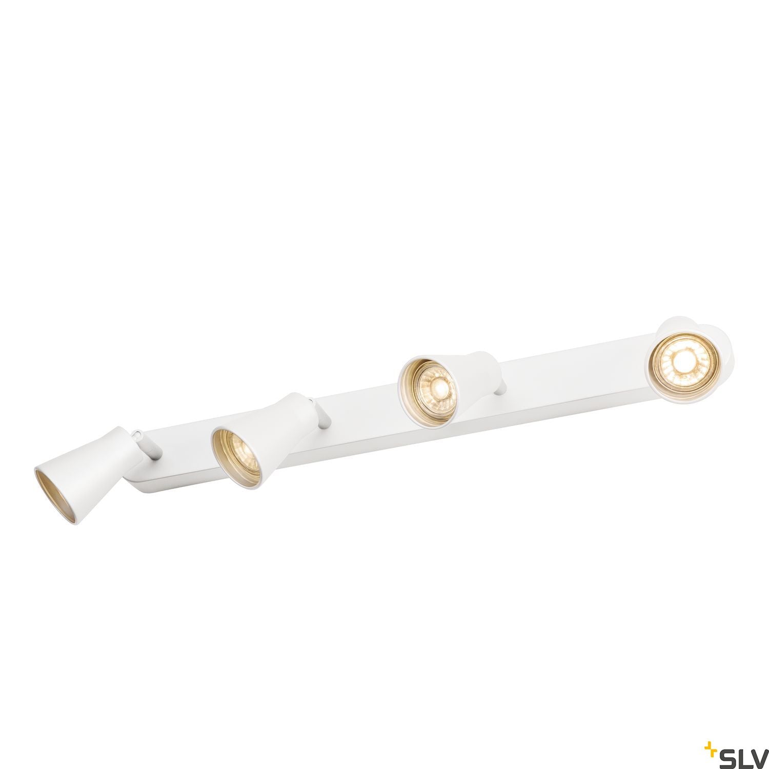 SLV AVO CW Quad, Indoor surface-mounted wall and ceiling light, QPAR51, white, max. 50W 1000896