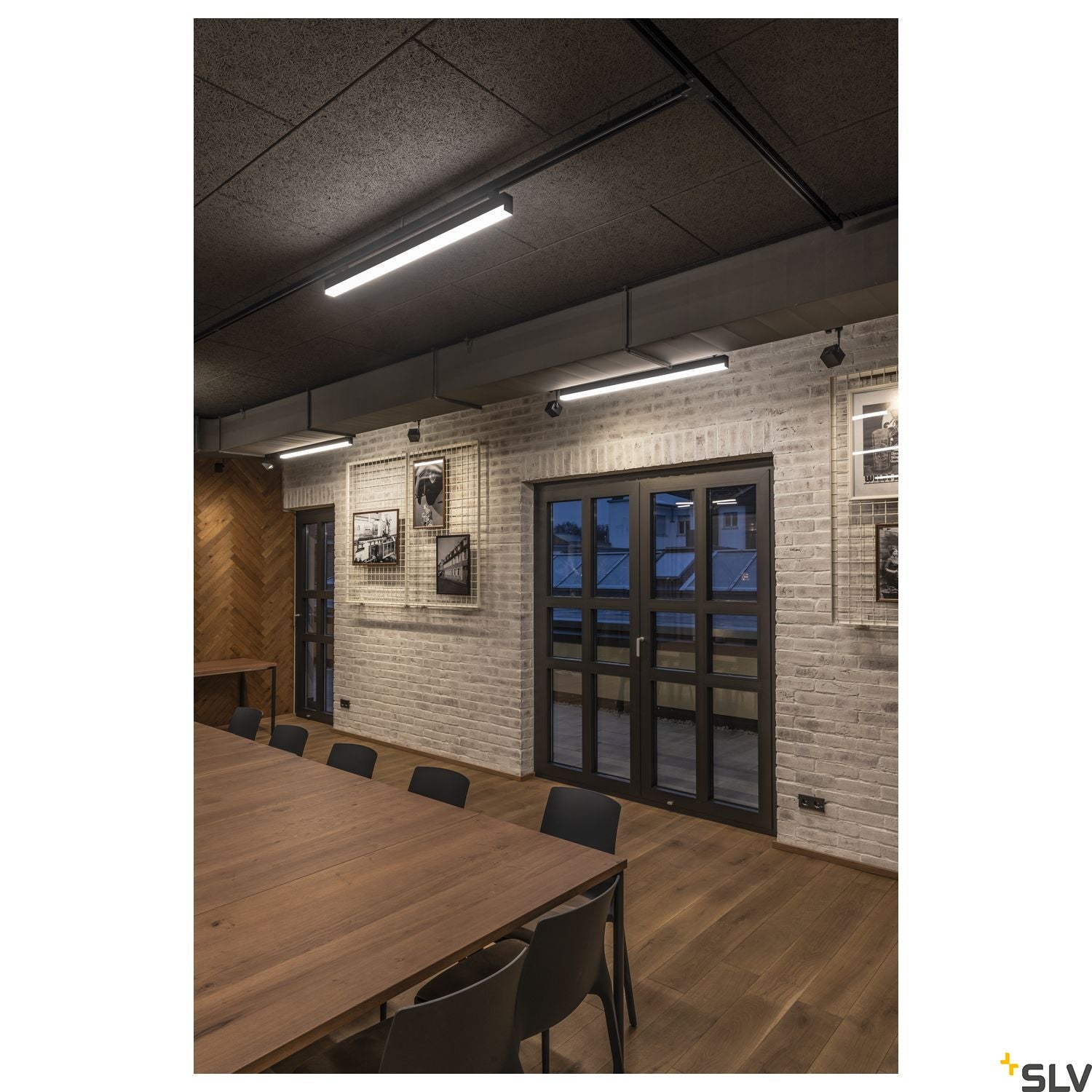 SLV ALTRA DICE SPOT, square, black , GU10, max. 50W, incl. 3-circuit adapter 152320