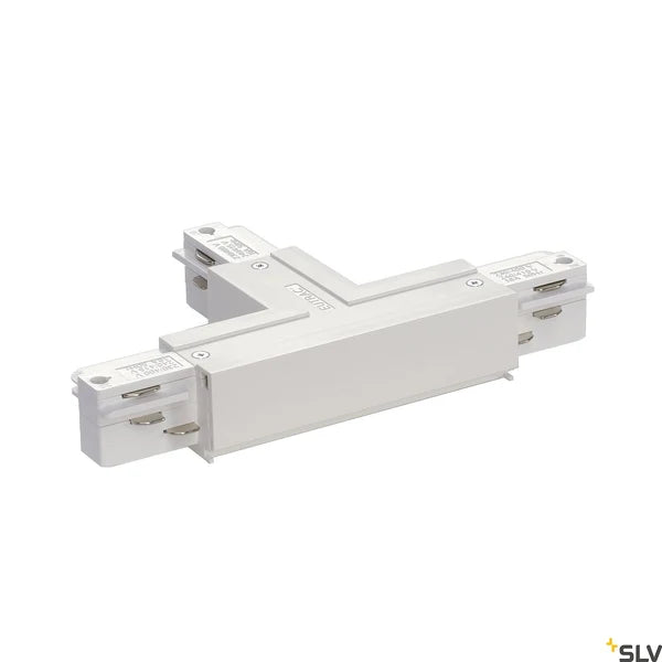 SLV EUTRAC T-connector earth left , white 1001518