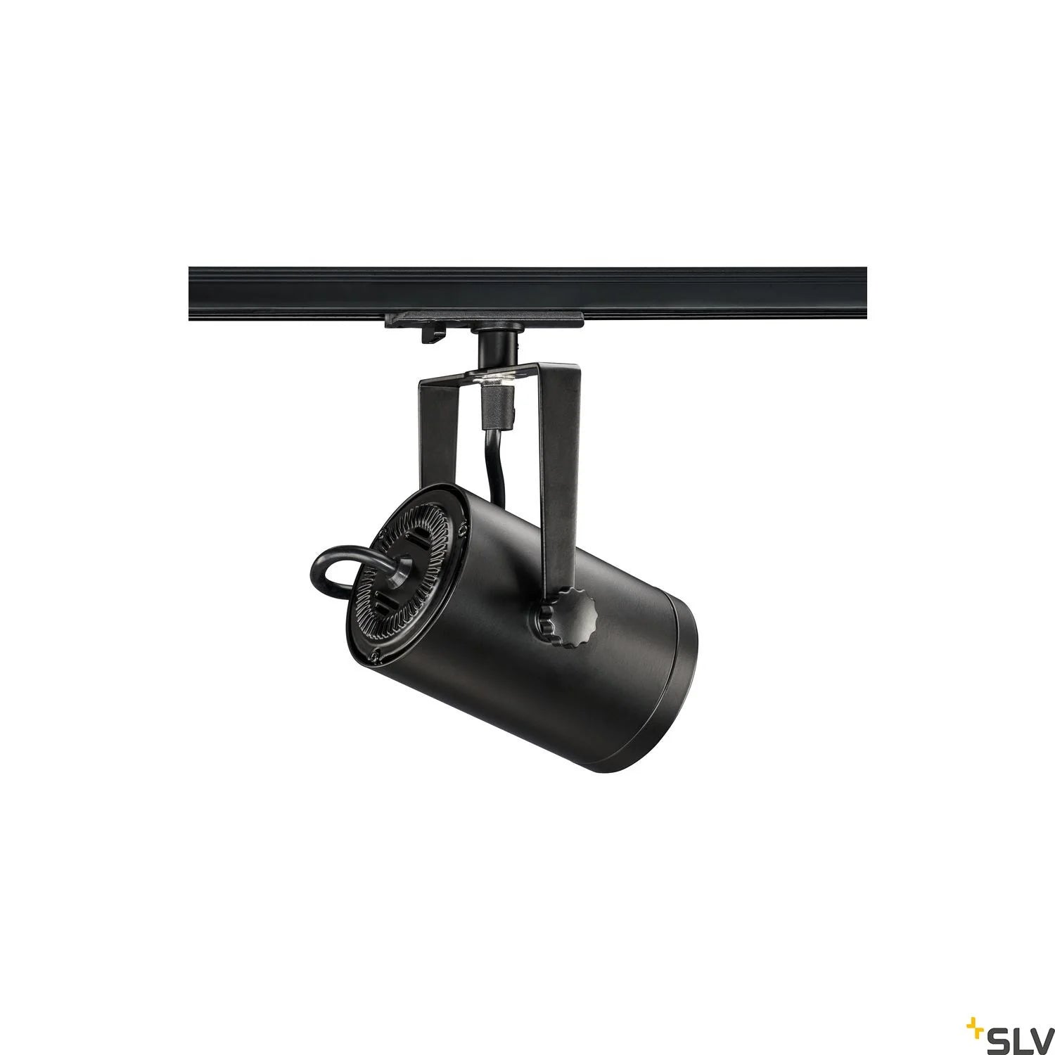SLV EURO SPOT TRACK, black, QPAR51 25W, incl. 1-circuit adapter 1001861