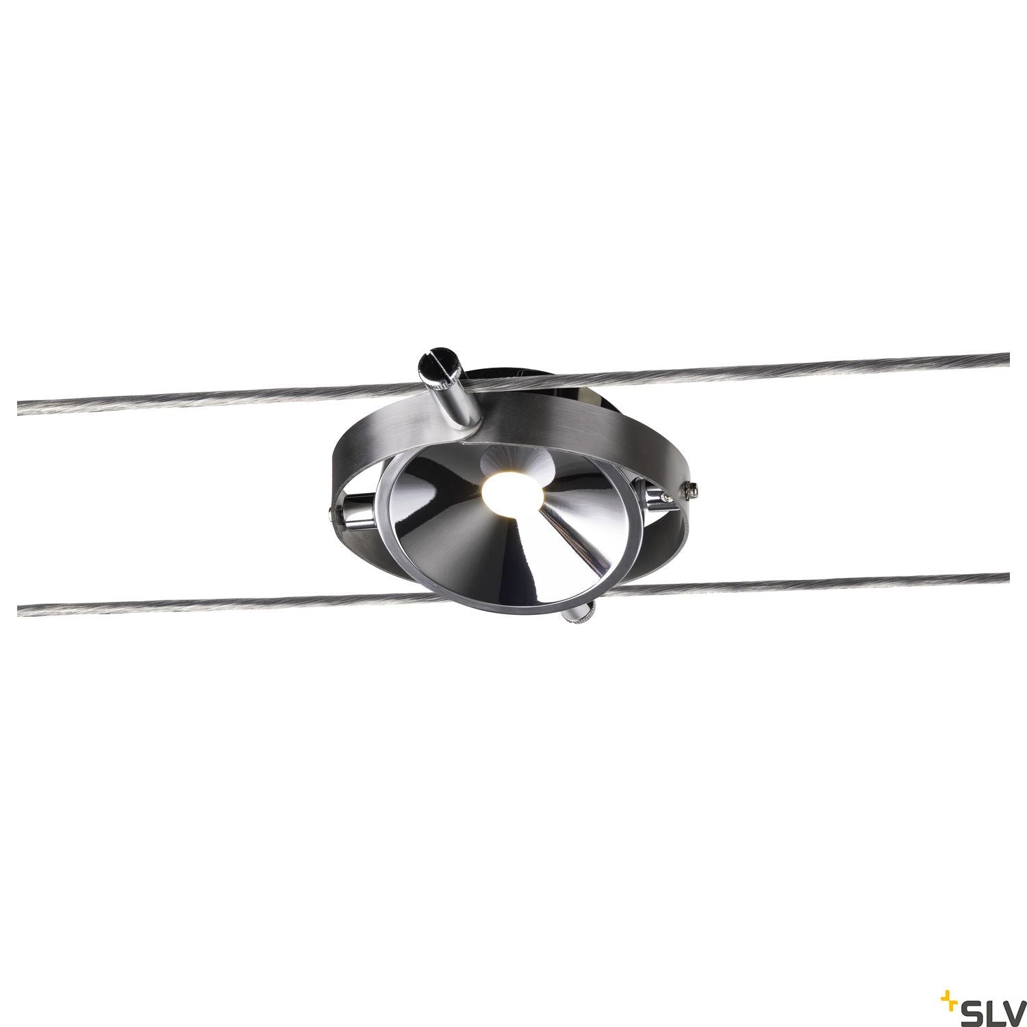 SLV DURNO cable luminaire for the TENSEO low voltage cable system 2700K chrome 1002863