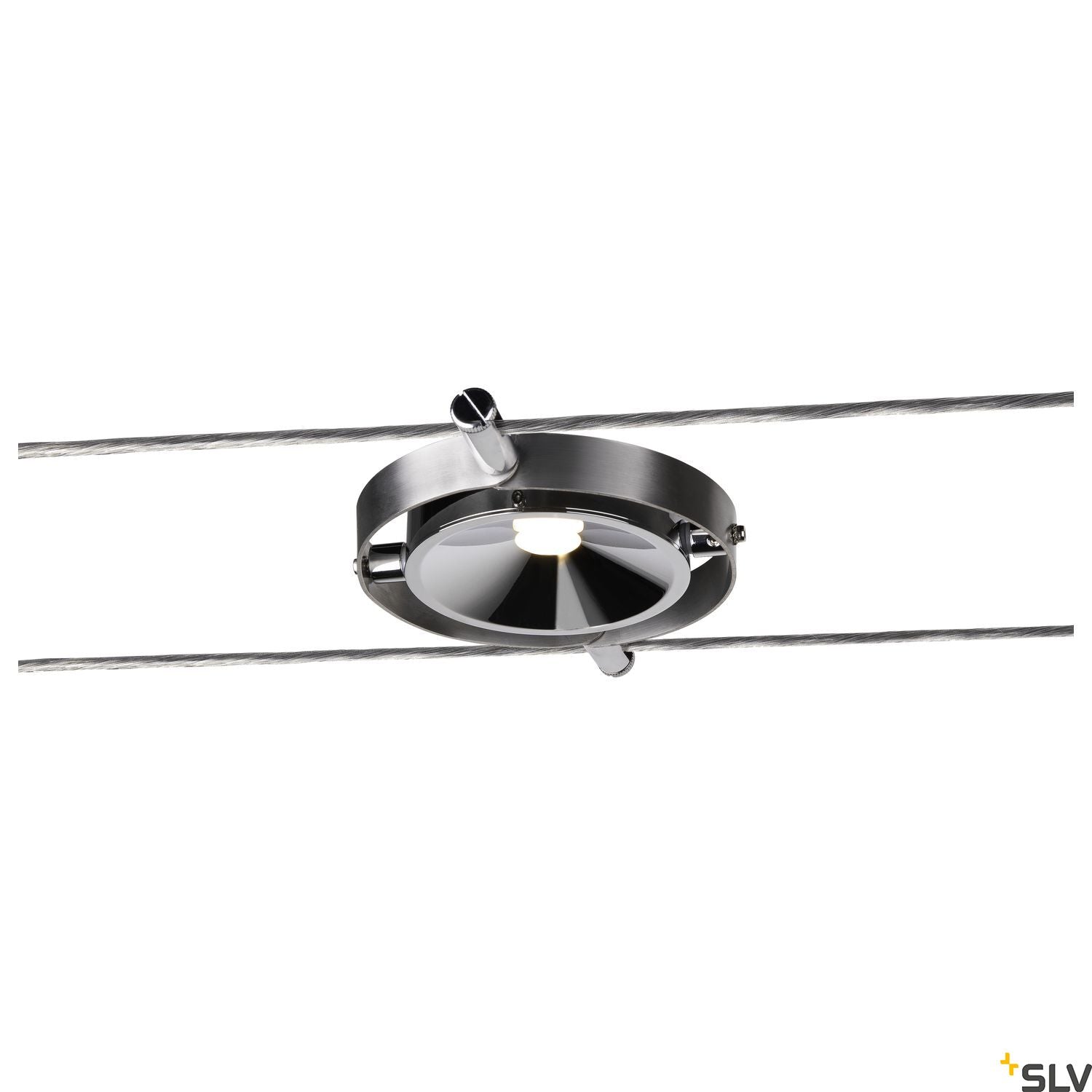 SLV DURNO cable luminaire for the TENSEO low voltage cable system 2700K chrome 1002863
