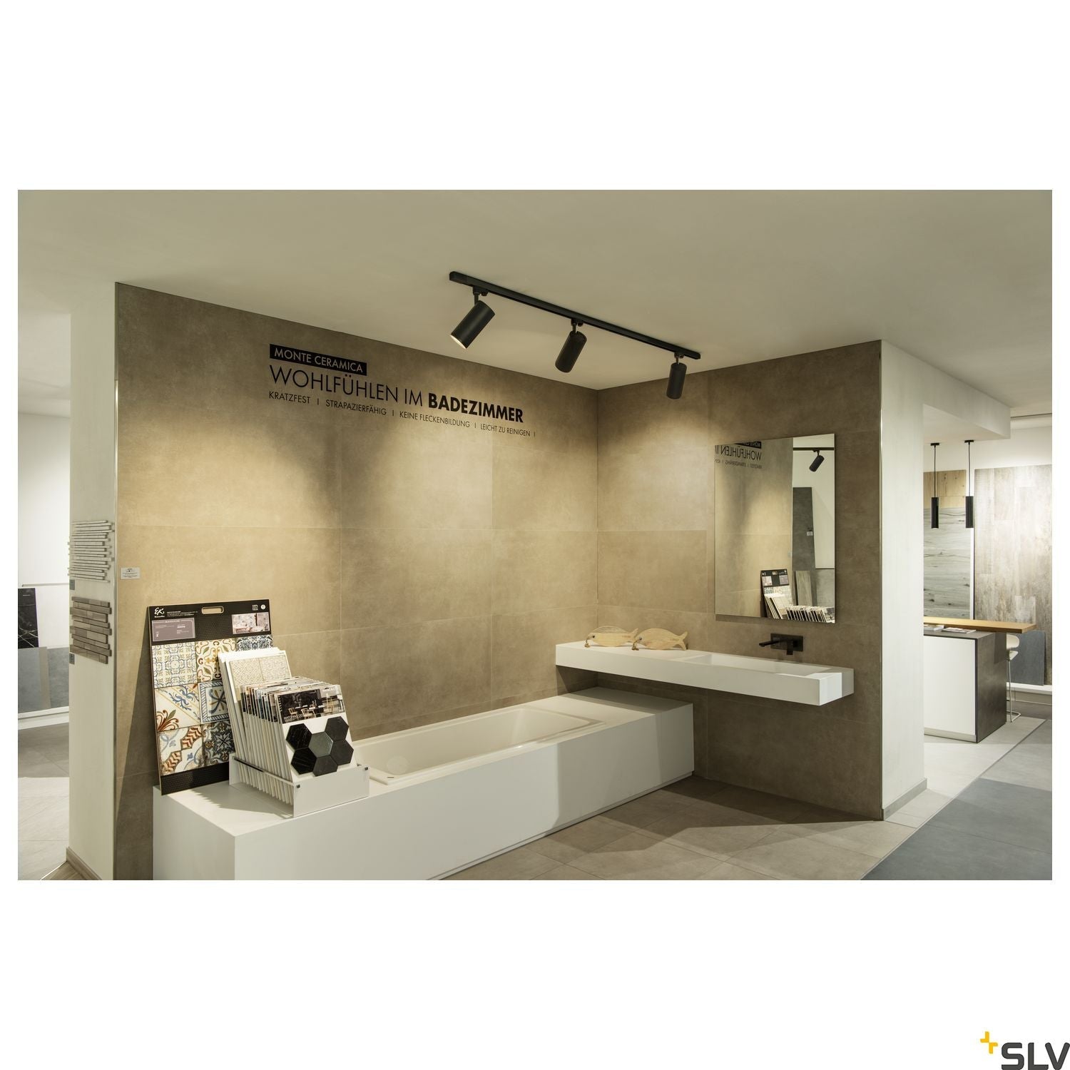 SLV 3~ NUMINOS Dimmable  3 phase system light black/black 3000K 36° 1004275