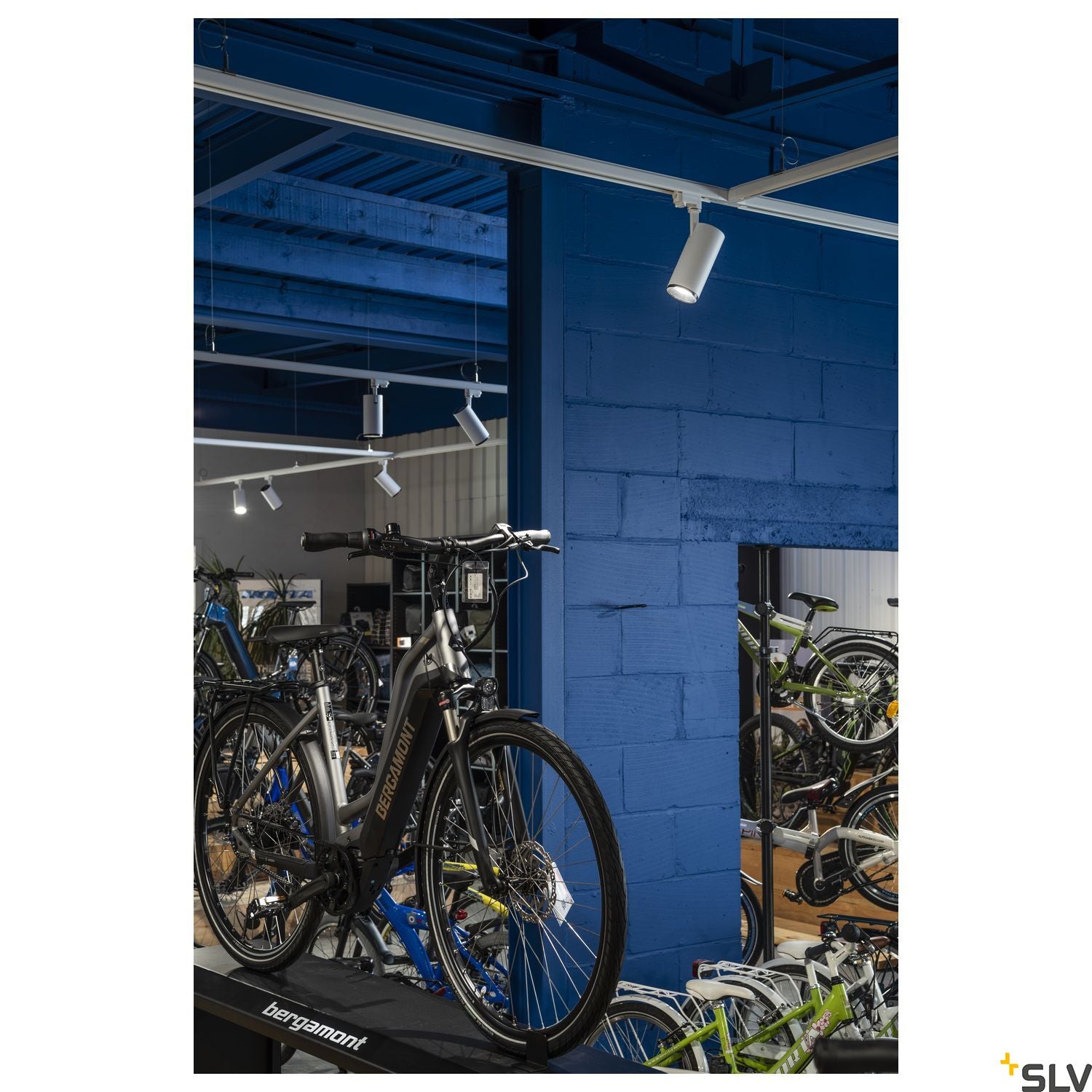 SLV 3~ NUMINOS Dimmable   3 phase system light whitek/black 4000K 24° 1004286