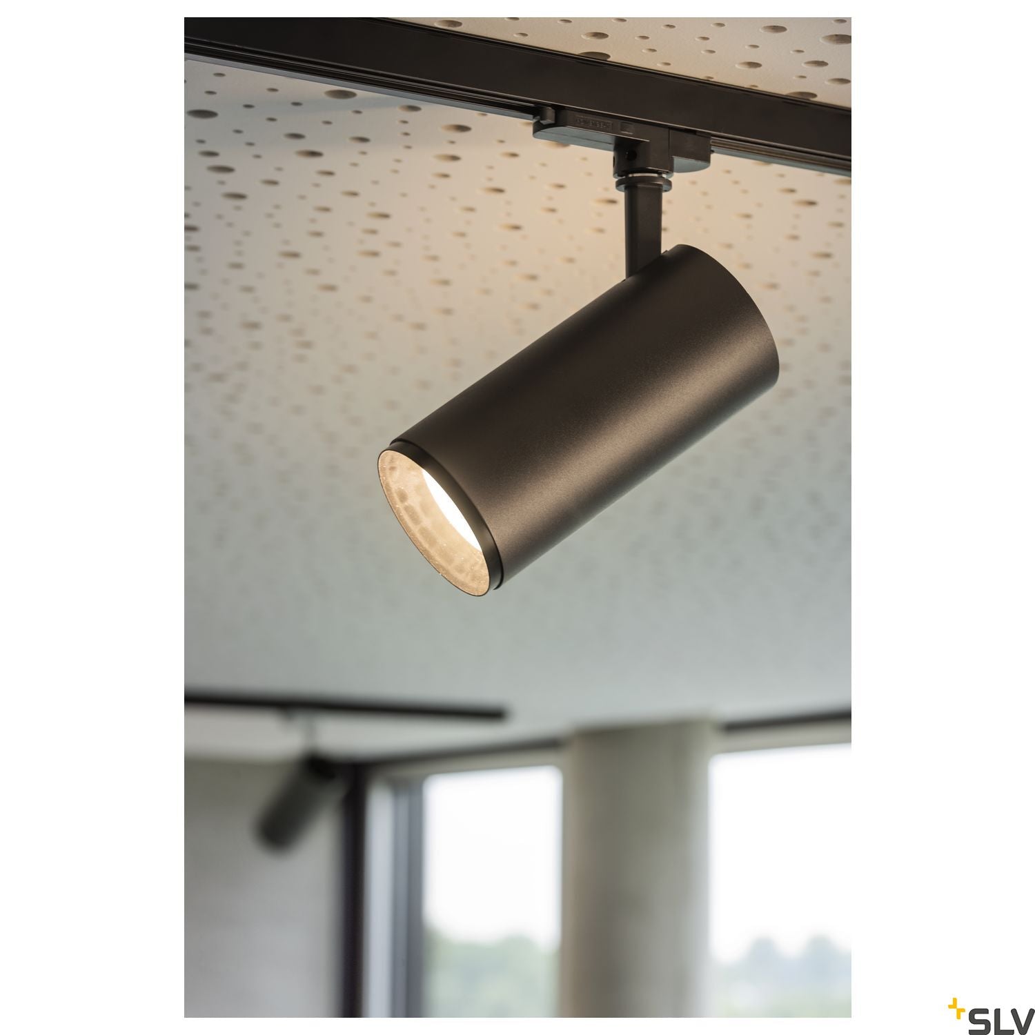 SLV 3~ NUMINOS DALI M 3 phase system light black/black 3000K 36° 1004467