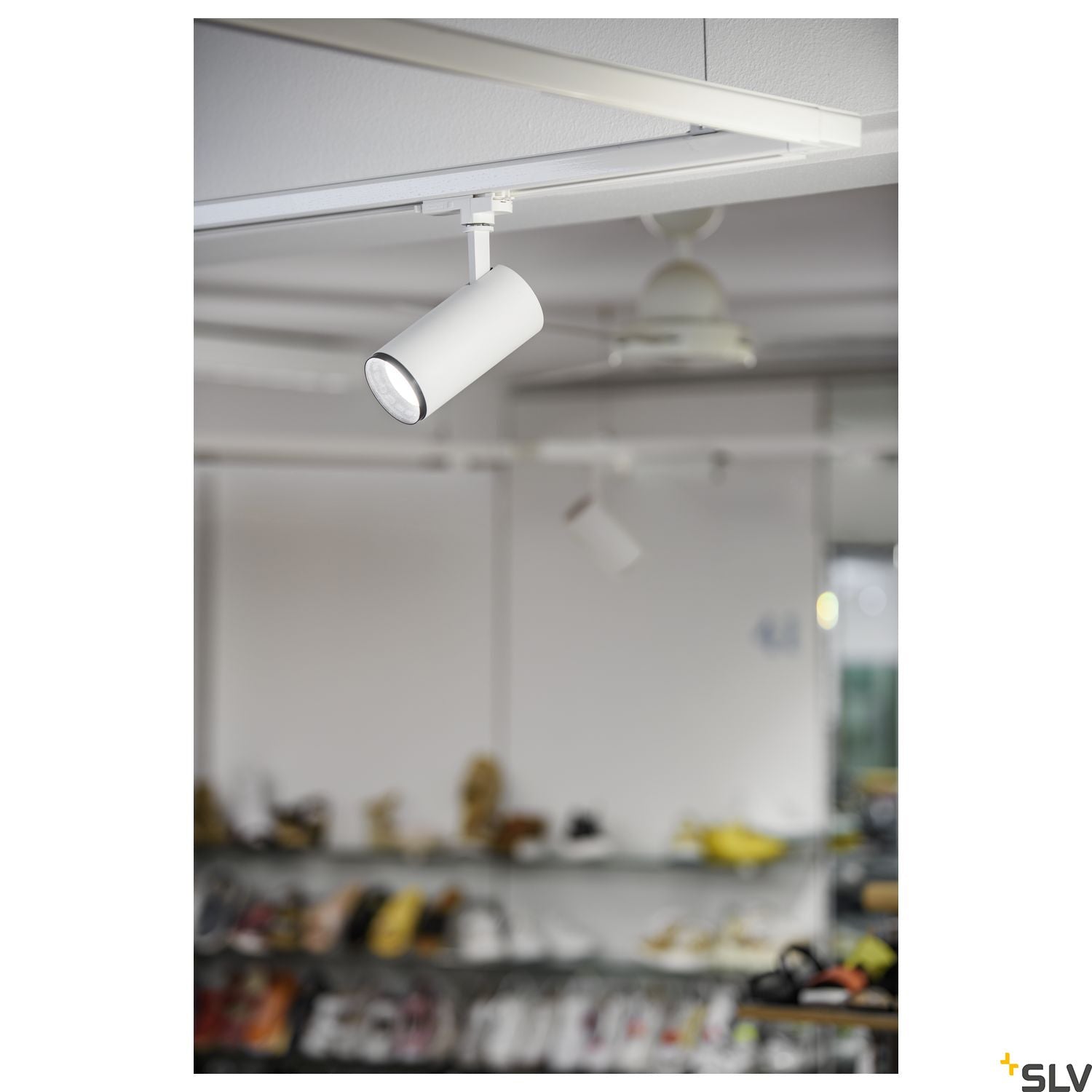 SLV 3~ NUMINOS DALI M 3 phase system light white/black 3000K 36° 1004471