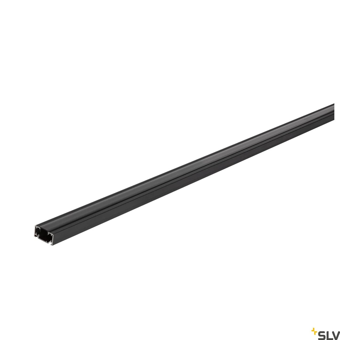SLV 1-circuit mains-voltage track, surface-mounted, Black, 1m 143010