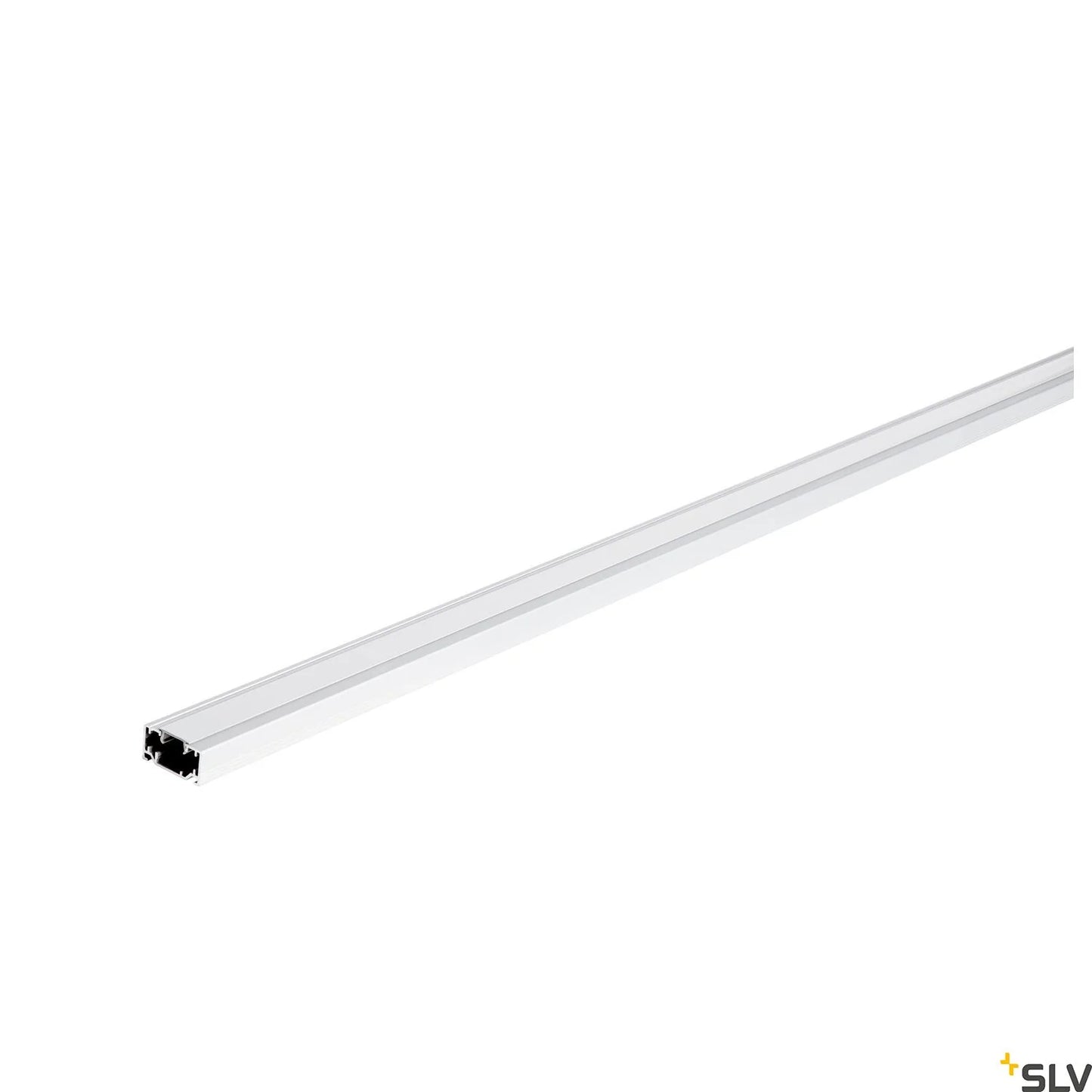 SLV 1-circuit mains-voltage track, surface-mounted, White, 2m 143021