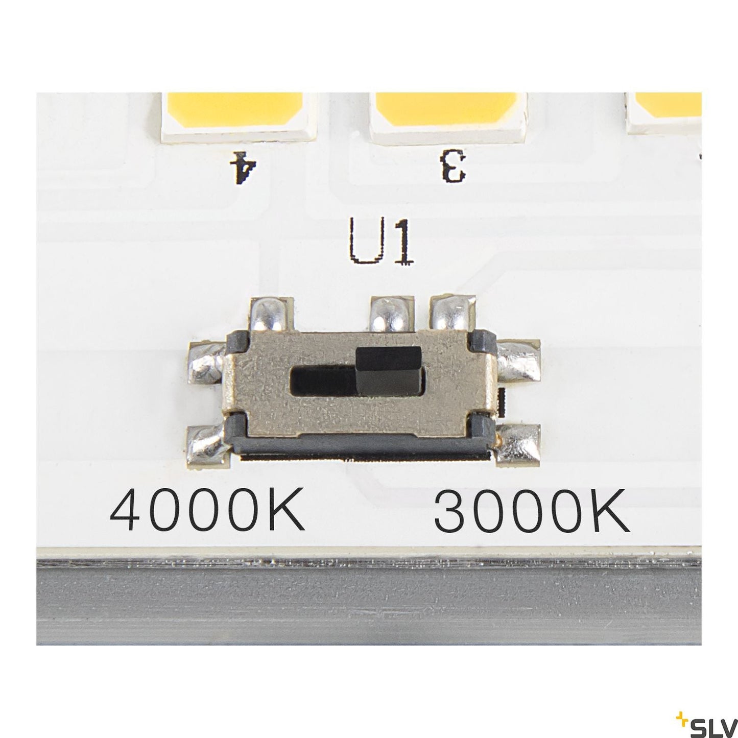 SLV SIGHT TRACK DALI, black 3-phase spot, CCT 1005397