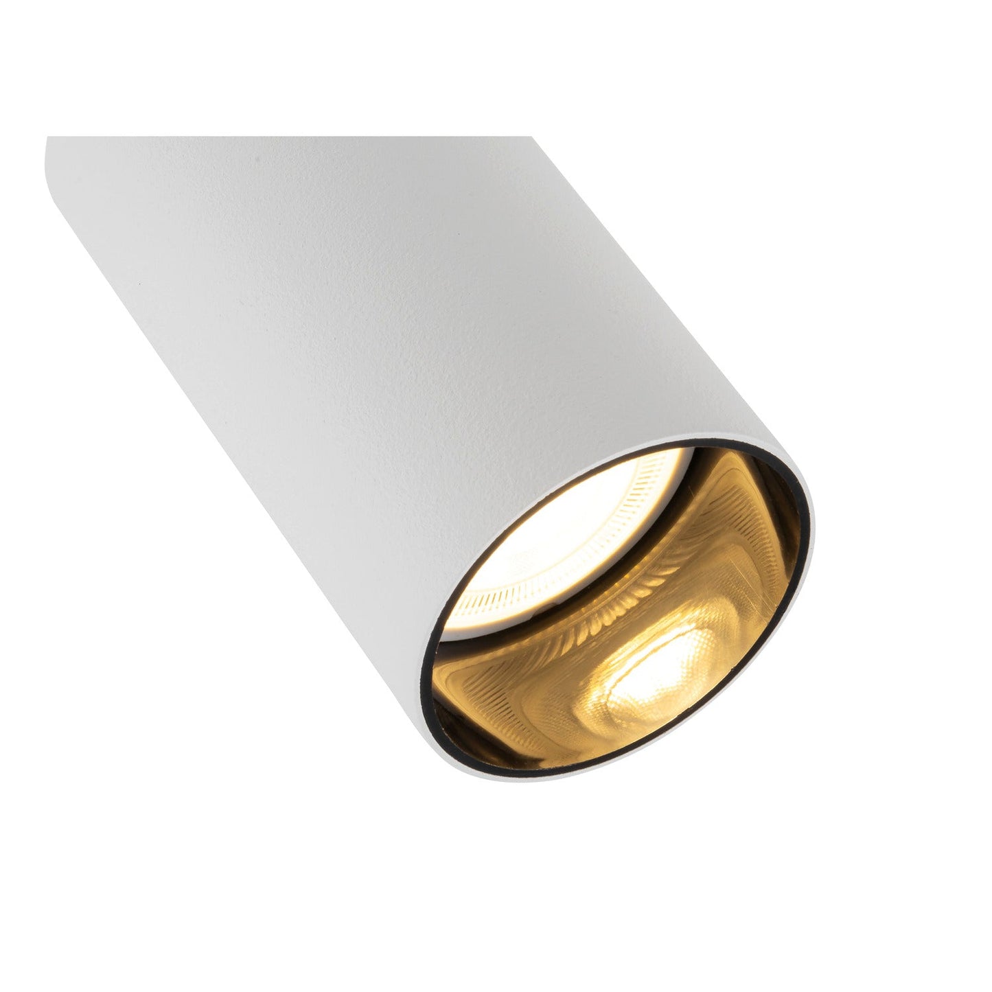 SLV KAMI, ceiling-mounted light, double, 2x max. 10 W, GU10, white/black 1007724