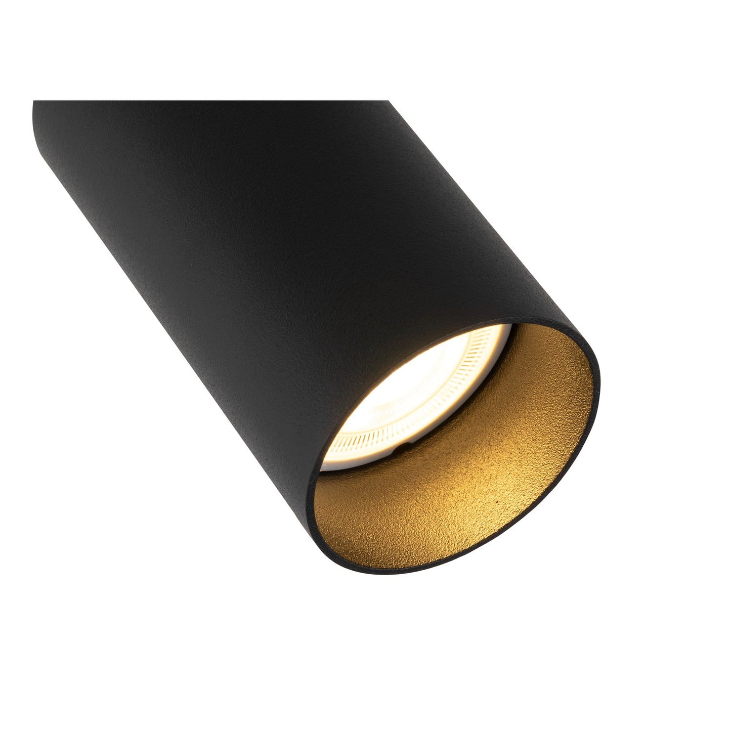 SLV KAMI, ceiling-mounted light, double, long, 2x max. 10 W, GU10, black 1007733