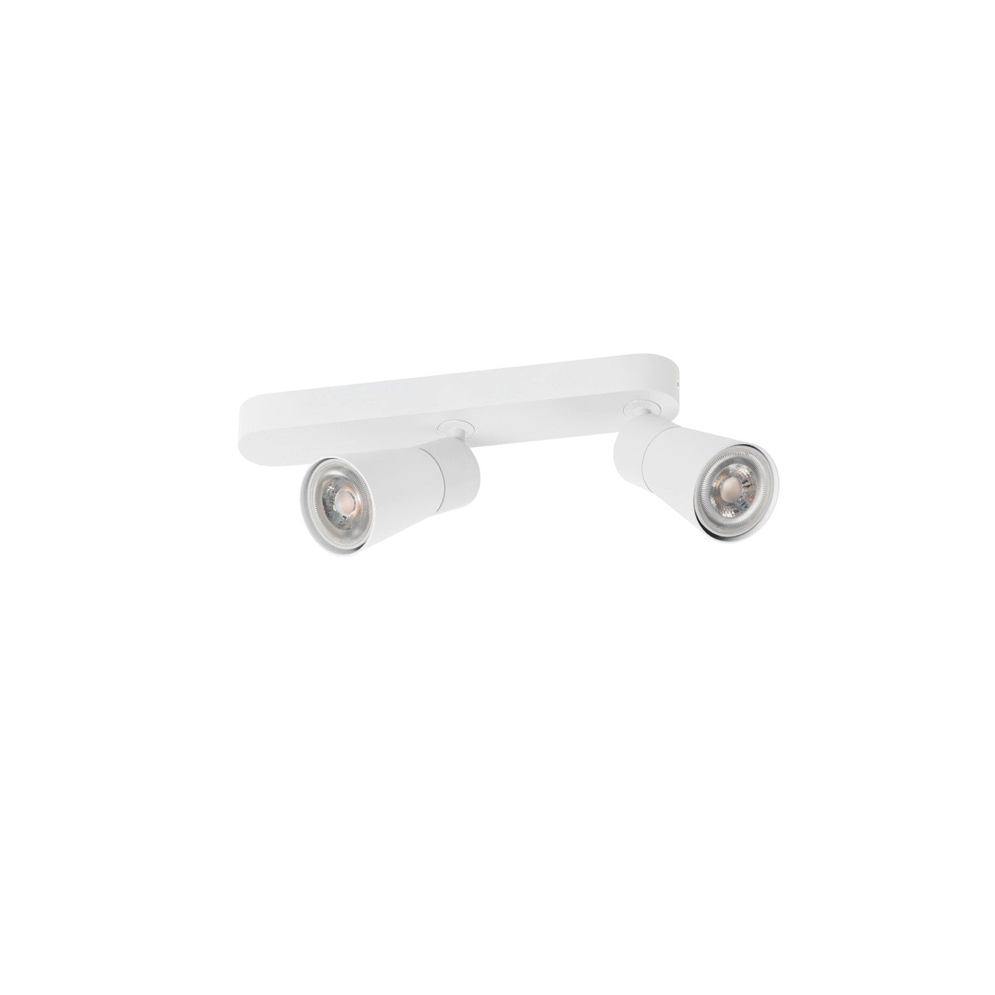 SLV PURI 2.0 Cone, wall and ceiling-mounted light, asymmetrical, 2 x max. 6 W GU10, white 1008314