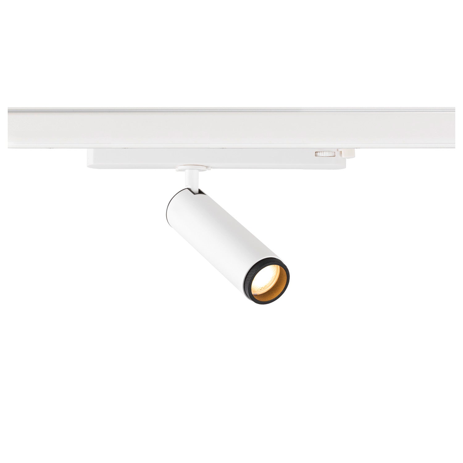 SLV GRIP! M, 3~track spot, cylindrical, 3000 K, 20 W, PHASE, 42°, white / black 1008443