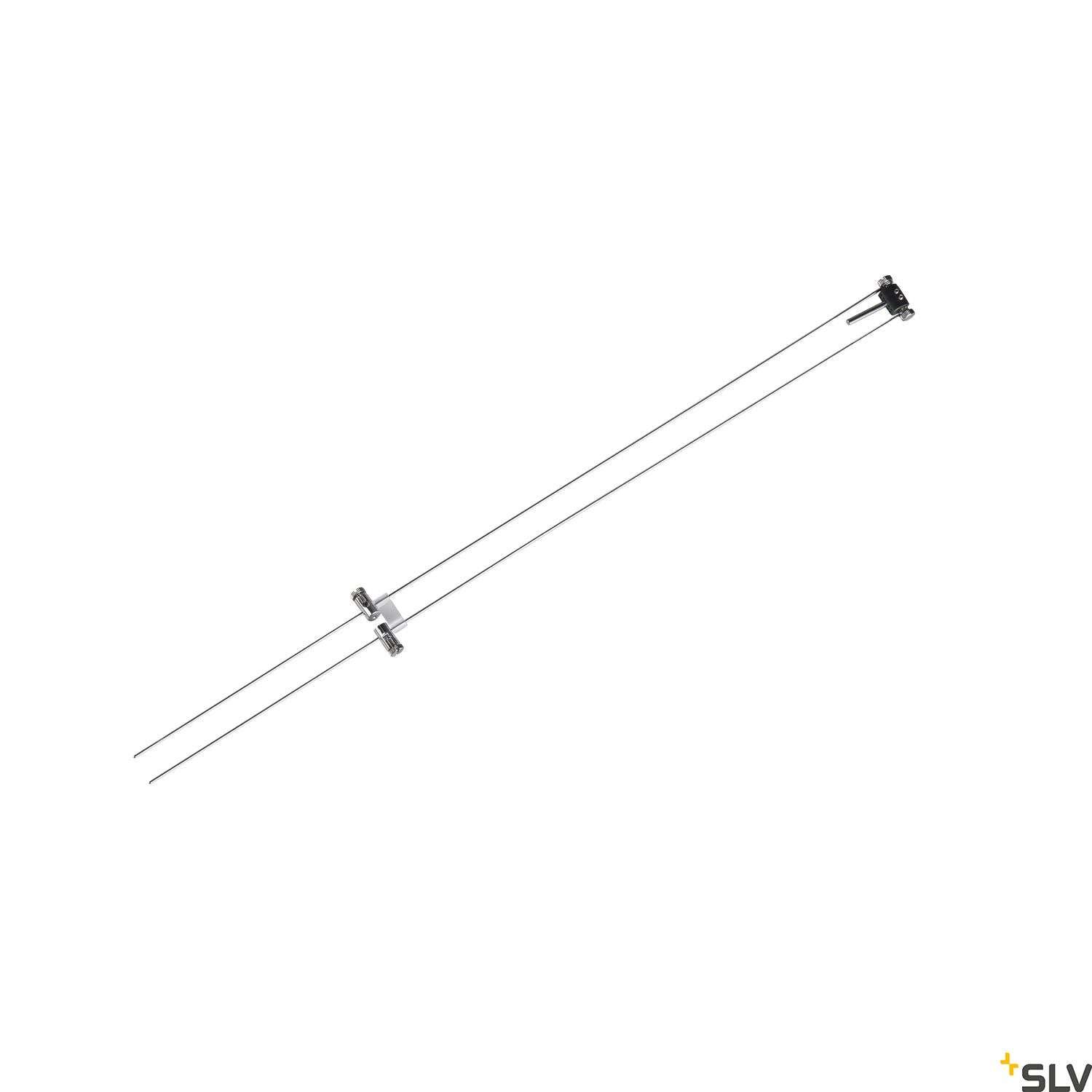 SLV ASMARA, for TENSEO low-voltage cable system, QR-C51, chrome, 1 pc 139072