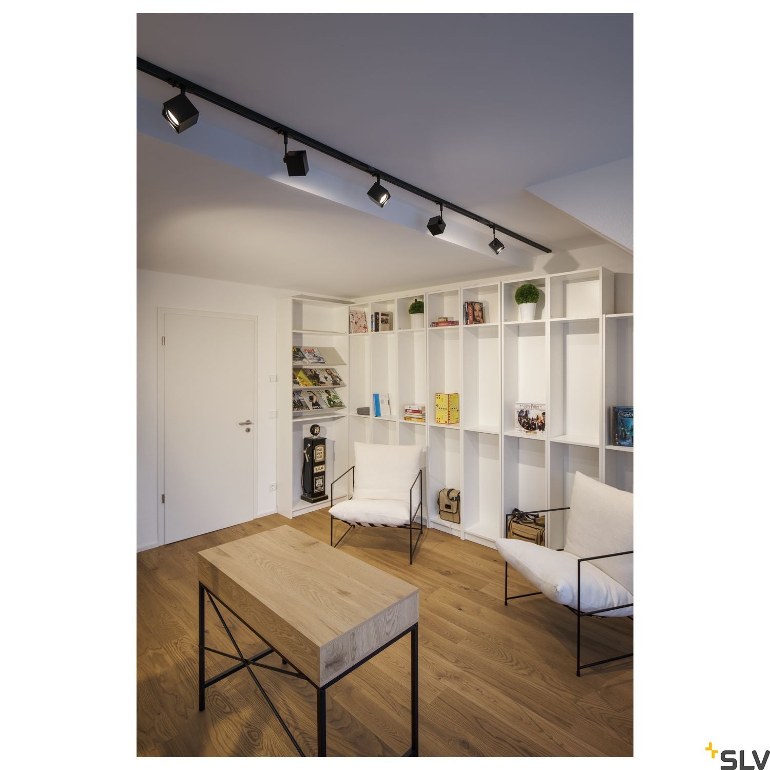 SLV ALTRA DICE SPOT, square, black , GU10, max. 50W, incl. 1-circuit adapter 143350