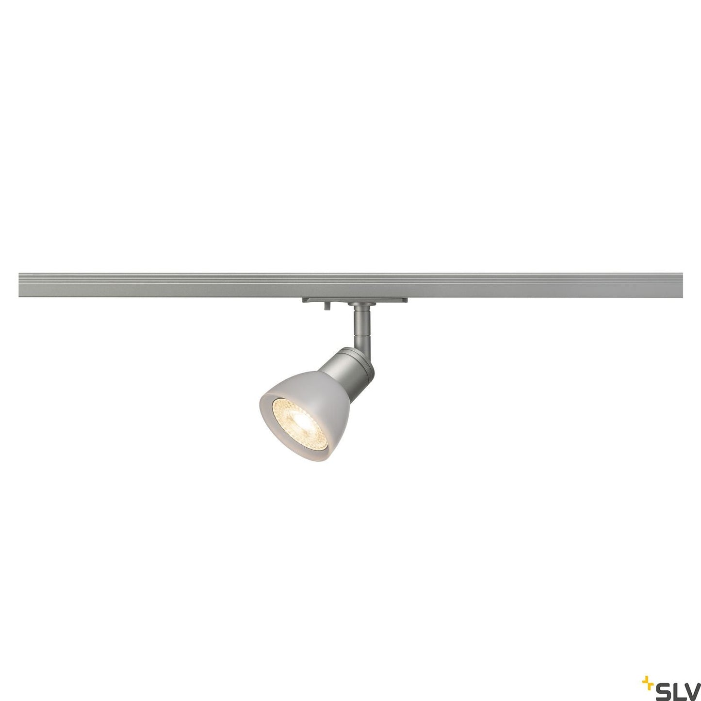 silver-grey Track Light Fitting SLV PURIA GU10, 143454