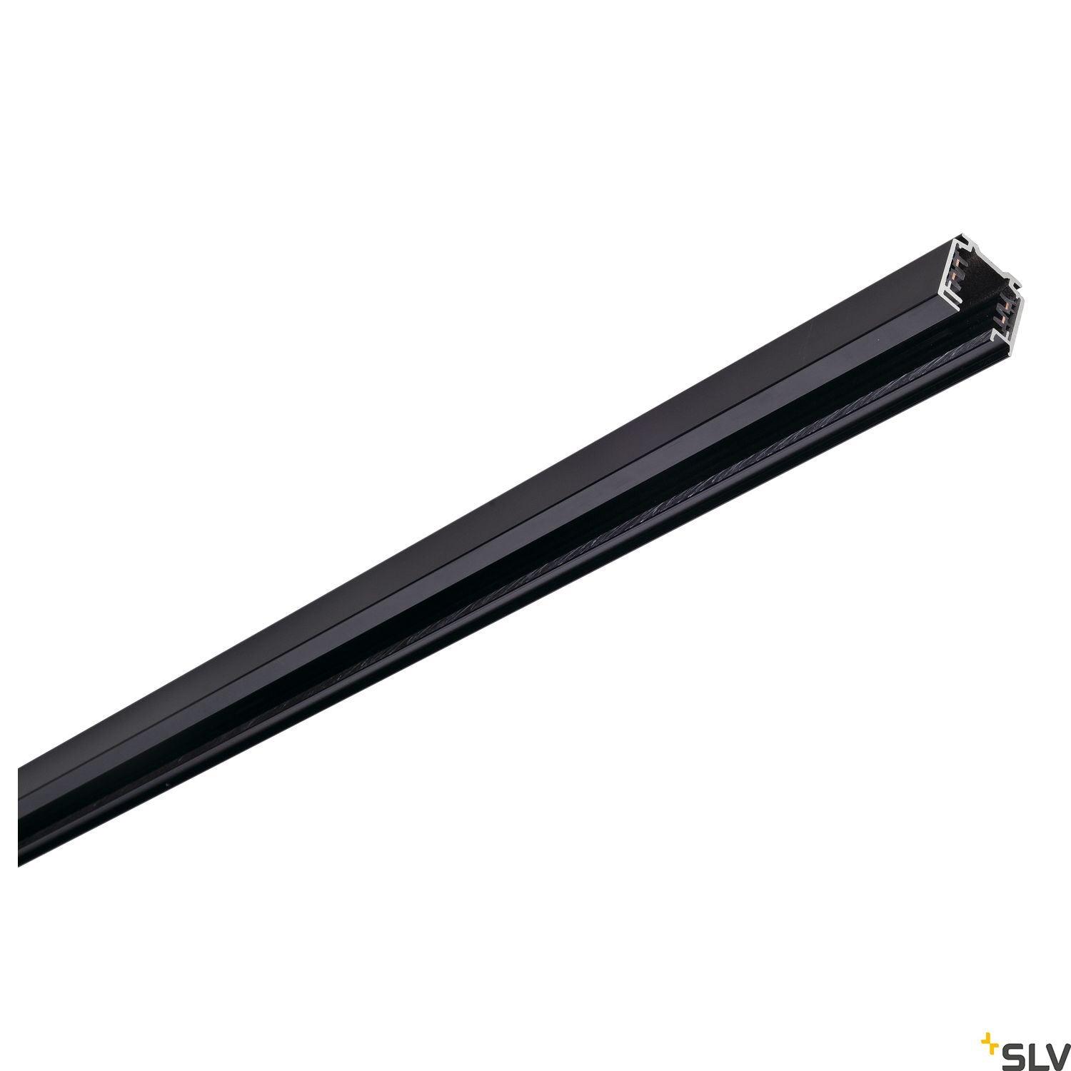 SLV EUTRAC 3-circuit track, black, 1m 145100