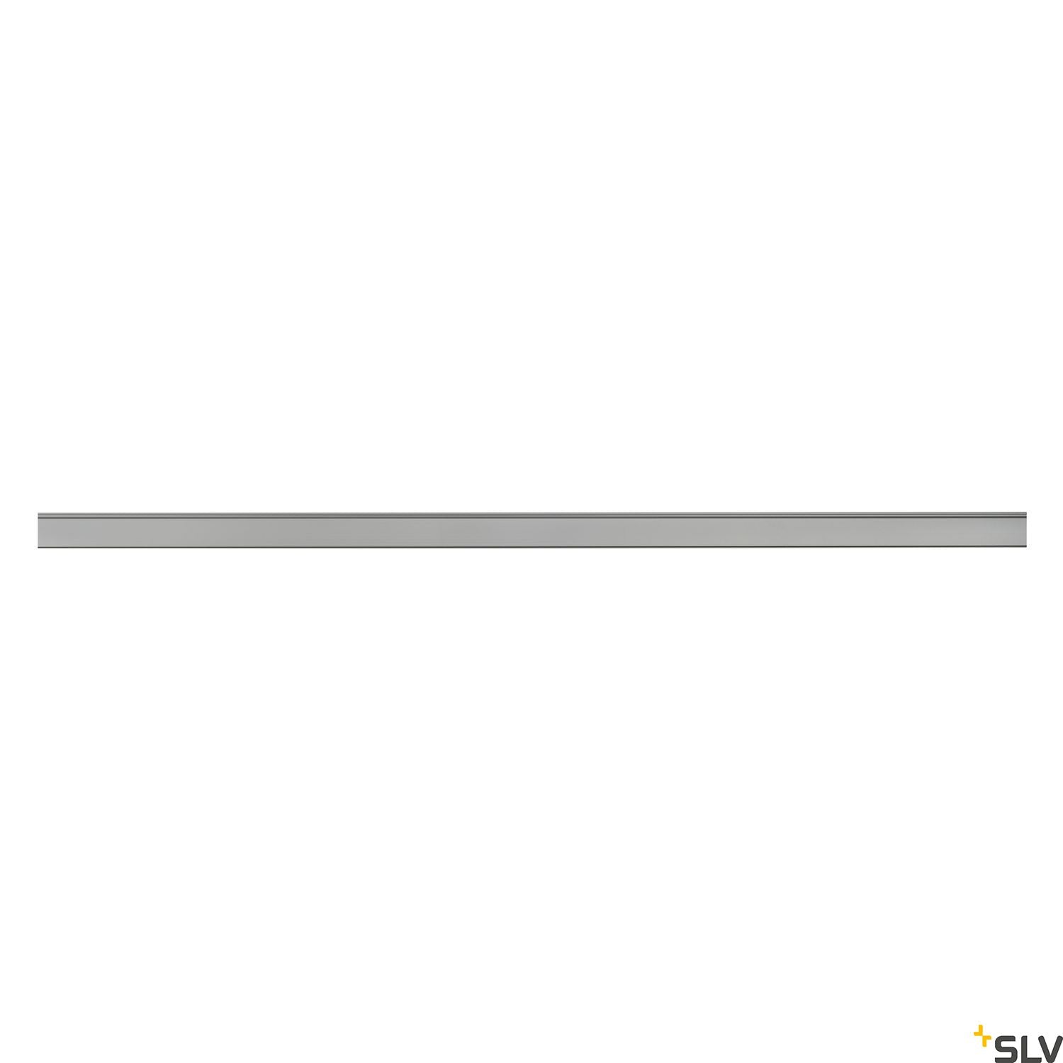 SLV EUTRAC 3-circuit track, silver-grey, 2m 145202