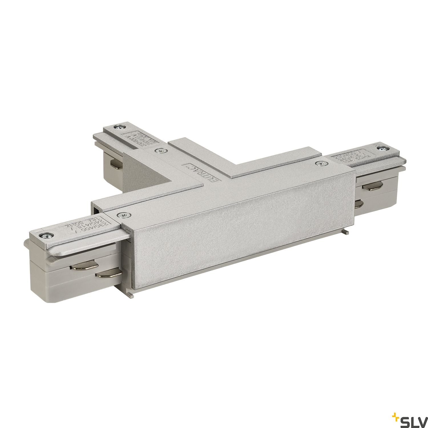 SLV EUTRAC T-connector earth left , silver-grey 145634