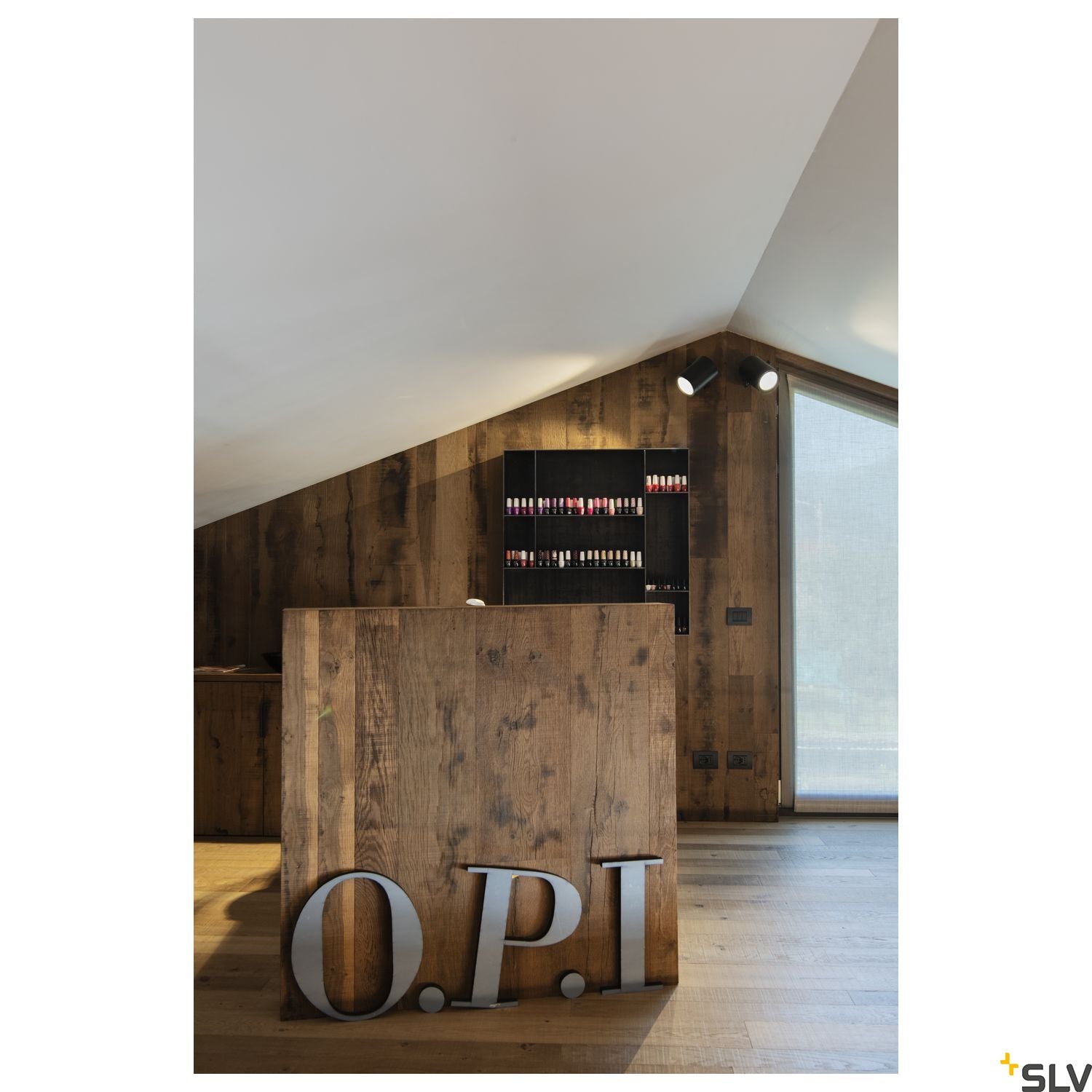 SLV EUTRAC ceiling canopy, black, new version 145830