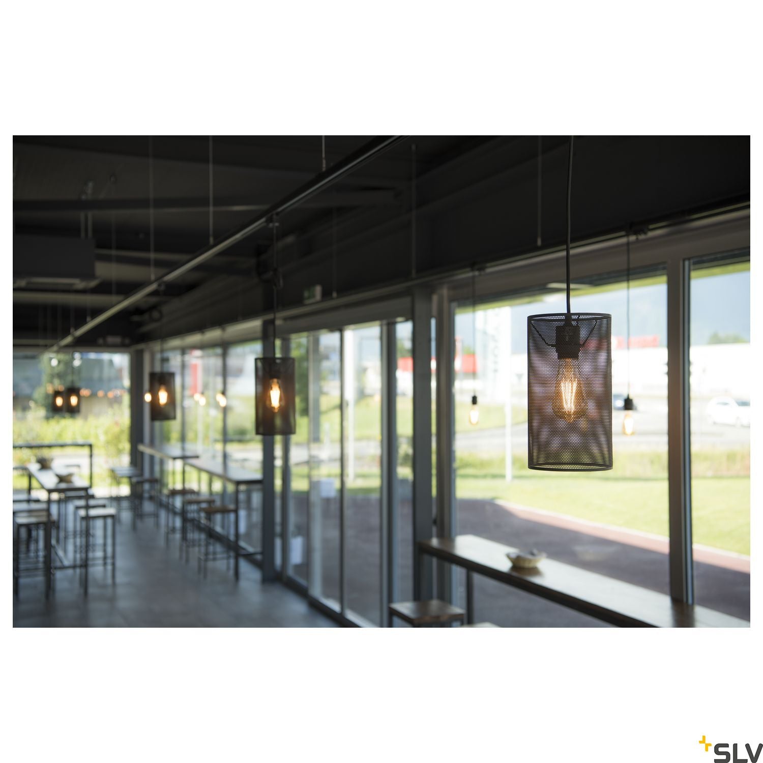 SLV EUTRAC 3-circuit track adapter , black, incl. mounting accessory 145990