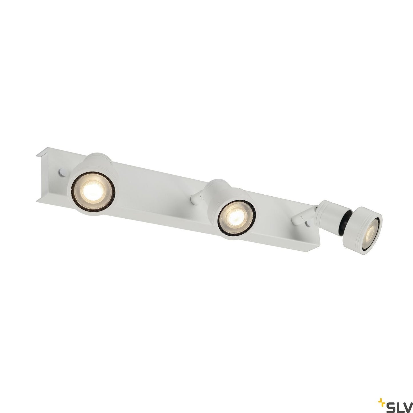 SLV PURI 3 ceiling light, matt white, 3x GU10, max. 3x 50W, incl. deco ring 147381