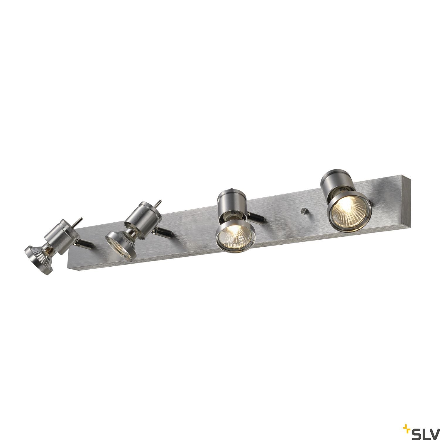 SLV ASTO IV wall and ceiling light , alu brushed, 4x GU10, max. 4x 75W 147444