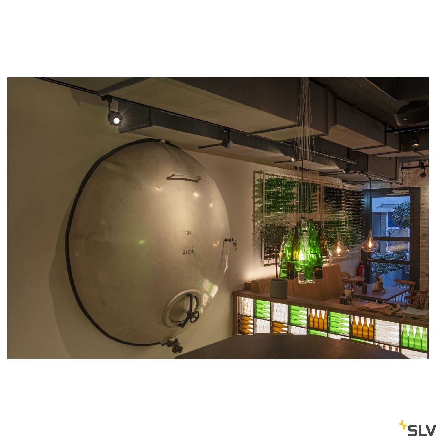 SLV ALTRA DICE SPOT, square, black , GU10, max. 50W, incl. 3-circuit adapter 152320