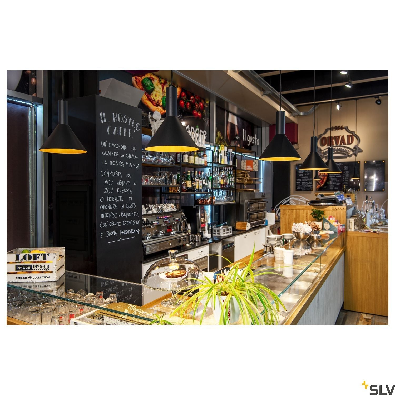 SLV AVO Spot incl. 3-circuit adapter , black, 1x GU10, max. 50W 152640