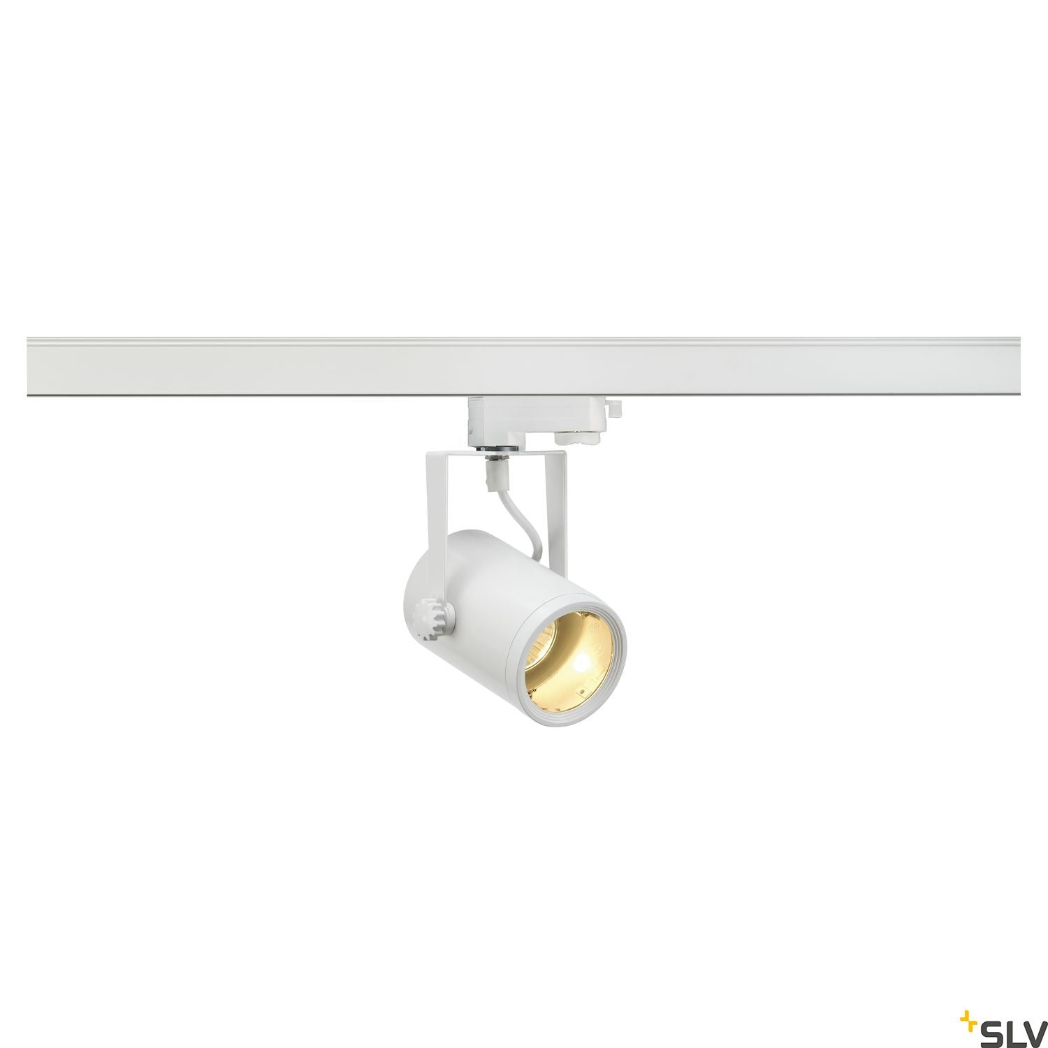 SLV EURO SPOT GU10, white, max. 25W, incl. 3-circuit adapter 153851