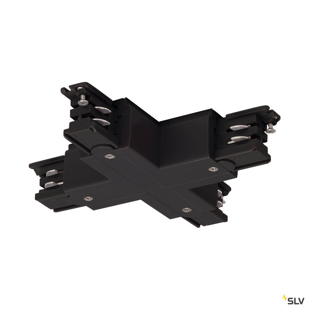 SLV S-TRACK X-connector, PHASE, black 175150