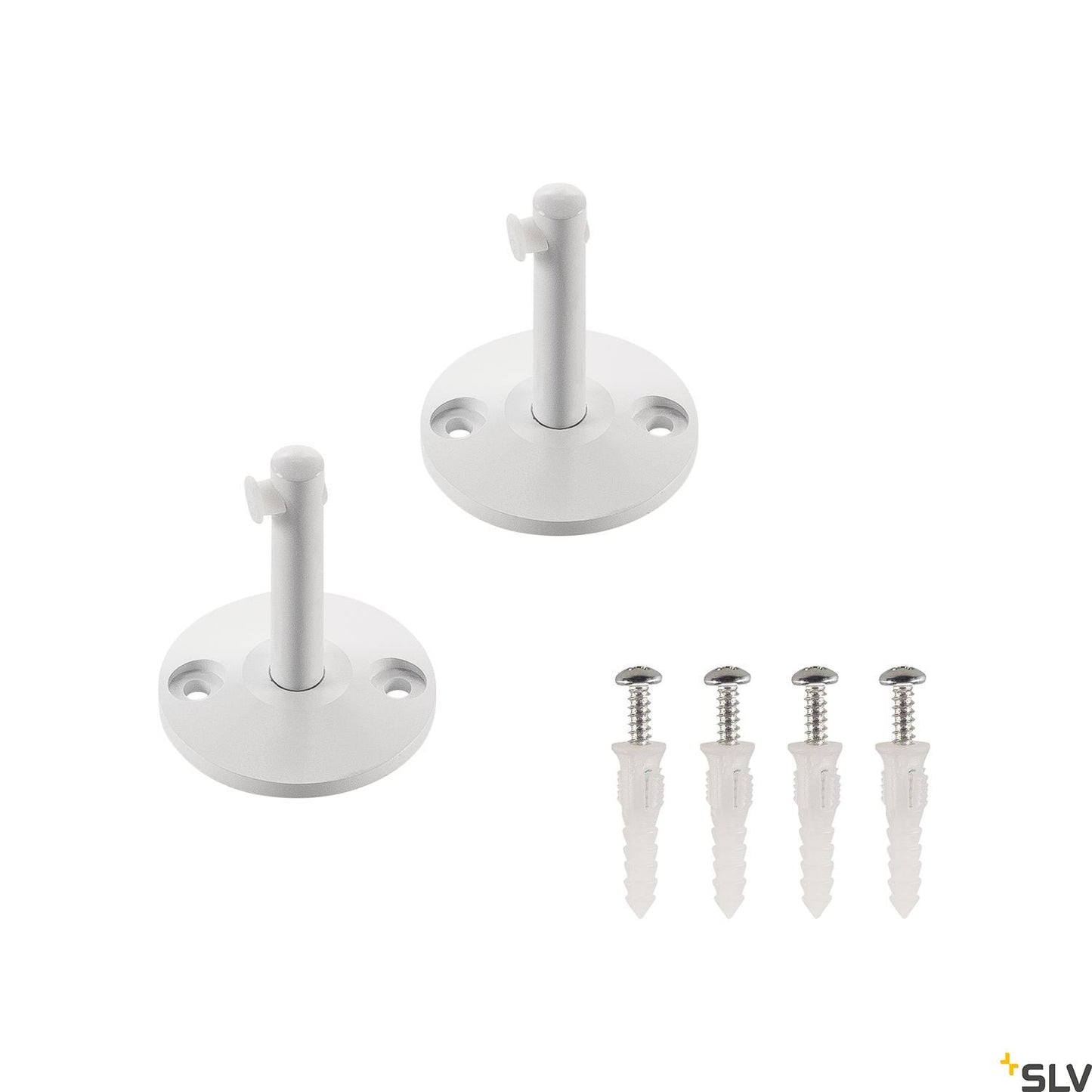 SLV DEFLECTOR, for TENSEO low-voltage cable system, short, white, 2 pieces 186331 - Track Lighting Company