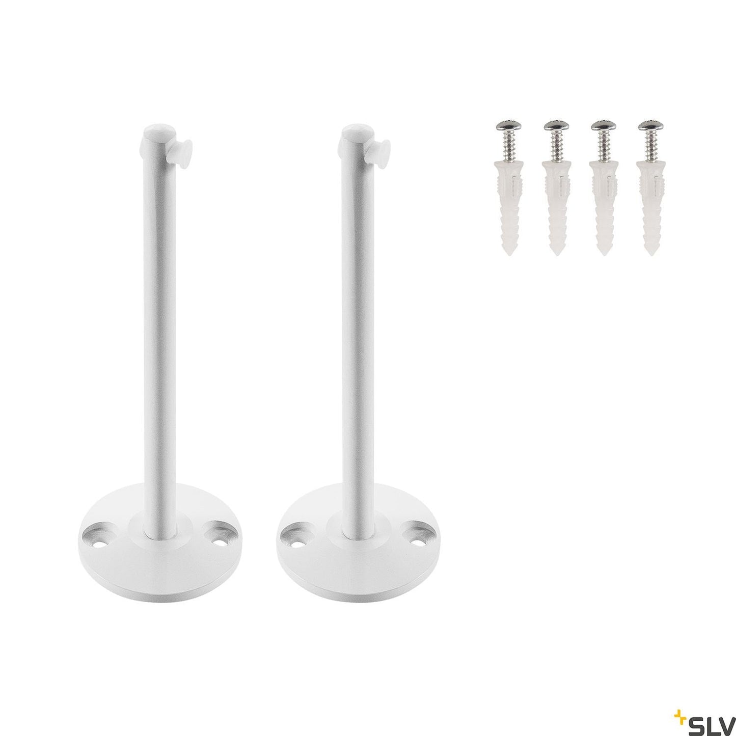 SLV DEFLECTOR, for TENSEO low-voltage cable system, long, white, 2 pieces 186341 - Track Lighting Company