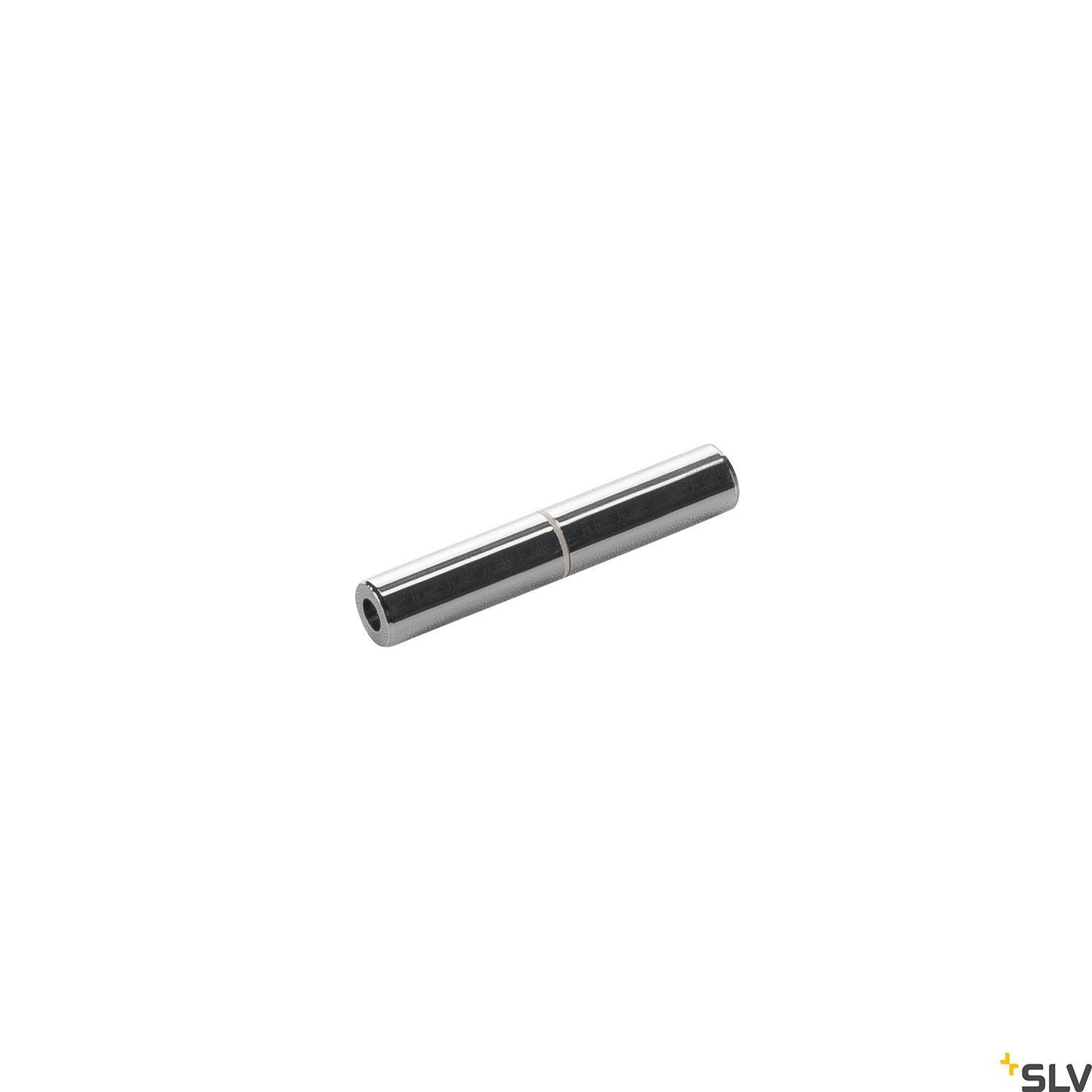 SLV Insulating connector for wire system, chrome, 2 pieces, 6cm 186362