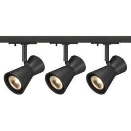 SLV 143340TK3 Diabo 35W 3 Light Track Kit Black