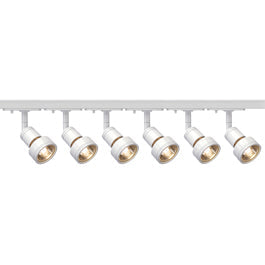 SLV 143391TK6 Puri 50W 6 Light Track Kit White
