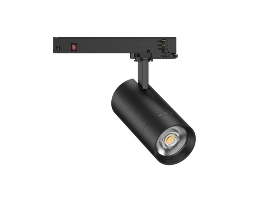 3-Circuit Track LED Spotlight Black 20/25/30/35W Selectable CCT Multi-Angle 15-60º Dimmable