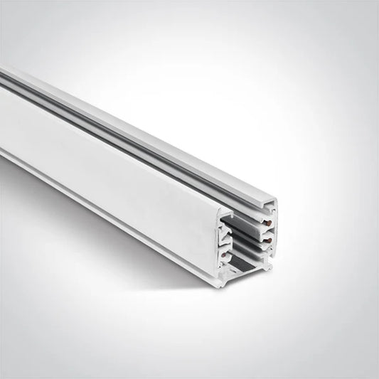 One Light 40001A/W WHITE TRACK SQUARE 1m