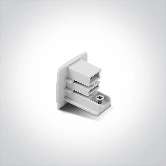 One Light 41022A/W WHITE END CAP