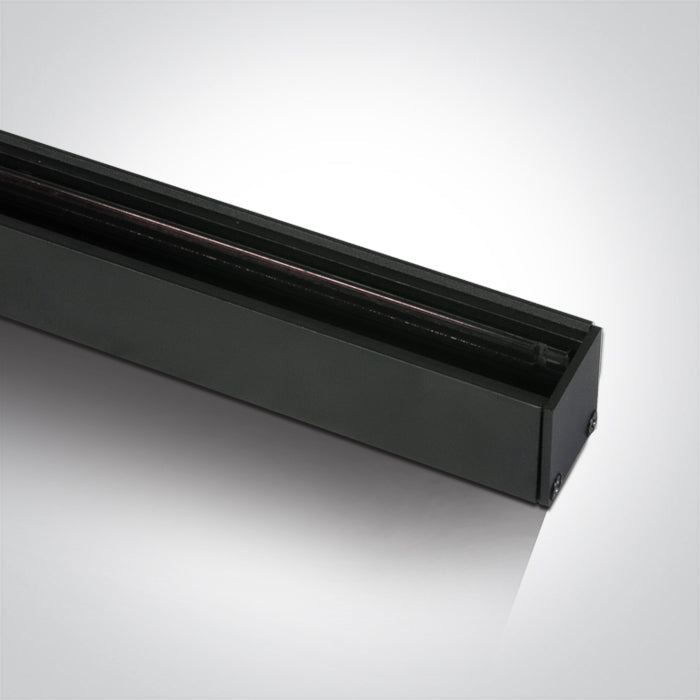 One Light 42001A/B BLACK MAGNETIC PROFILE 1m 48V MINI
