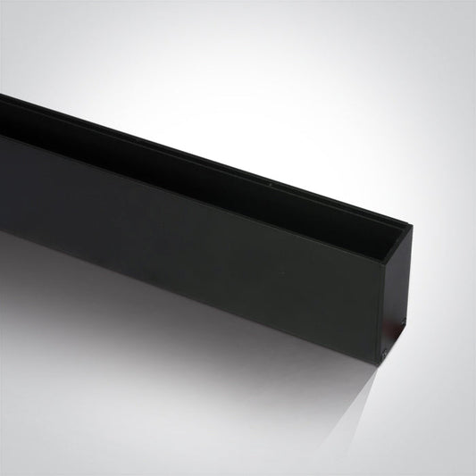 One Light 42002B/B BLACK MAGNETIC PROFILE 2m 48V MIDI