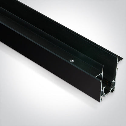 One Light 42002TR/B BLACK MAGNETIC TRIMLESS PROFILE 2m 48V MAXI